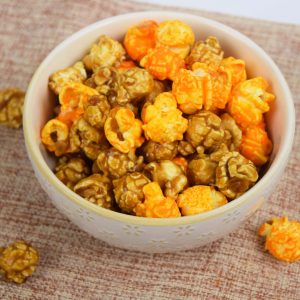 Karamell & Cheddar Mischung Popcorn