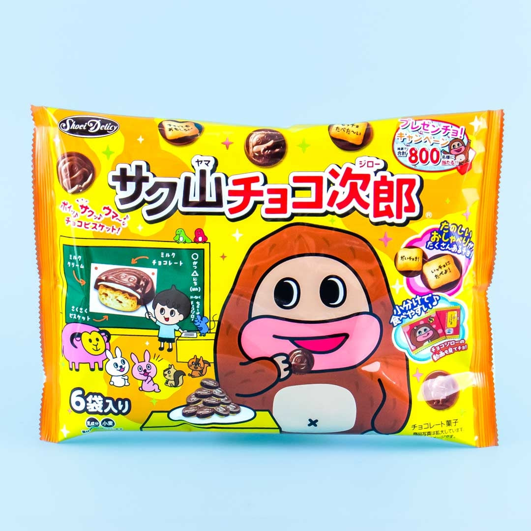 Shoei Delicy Choco Jiro Kekse Mehrfarbig Packung – 6 Stück