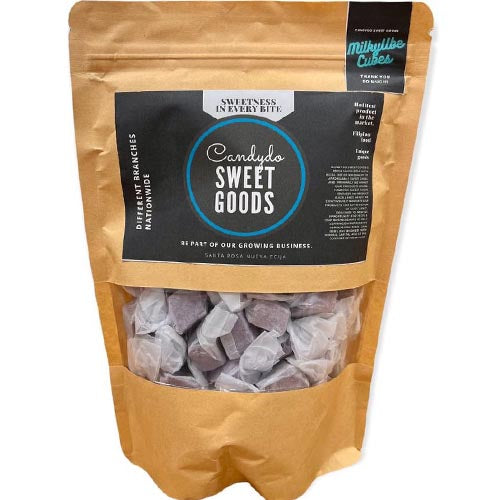 Candydo – Süßwaren – Milchige UBE Würfel – 400 G