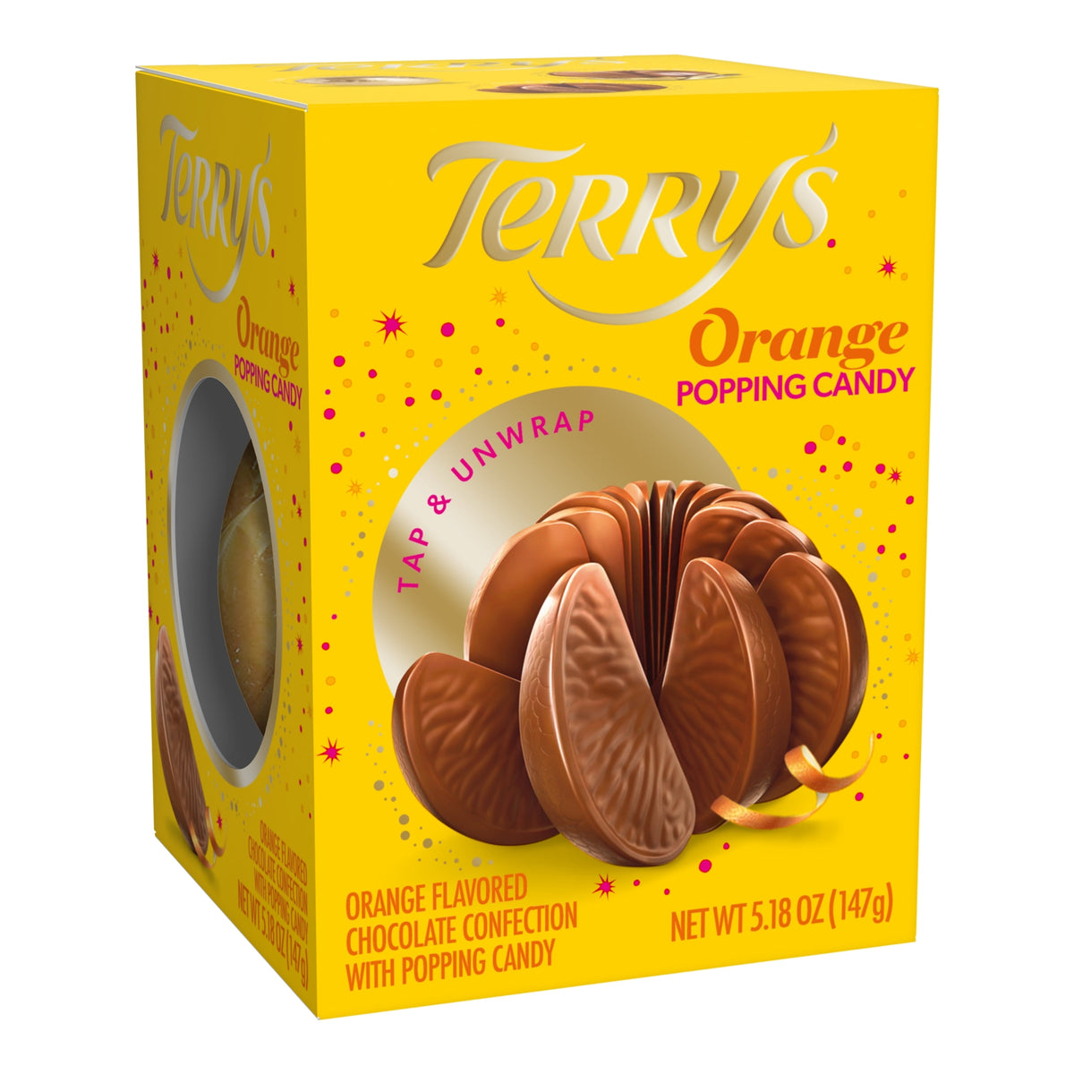 Terry's Orange Popping Süßigkeiten