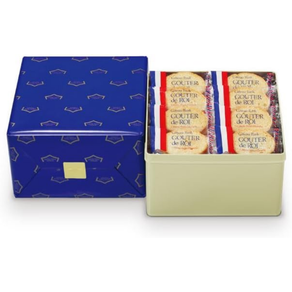 Gateau Rusk Gouter de Roi 40 Taschen von HARADA – Japan Exclusive – Hergestellt in JAPAN – Tokyo Sakura Mall