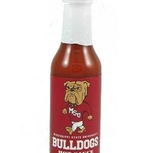 Collegiate scharfe Sauce – Mississippi Zustand Bulldoggen, . – 5oz