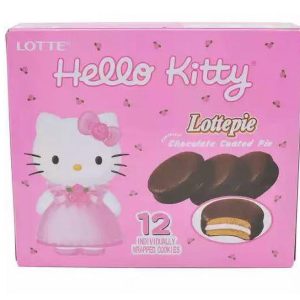 Hello Kitty Lottepie Schokoladenkuchen