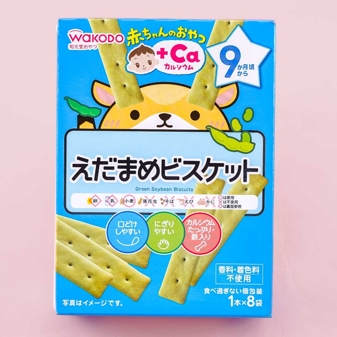 Wakodo Baby +Ca Calcium Edamame Kekse