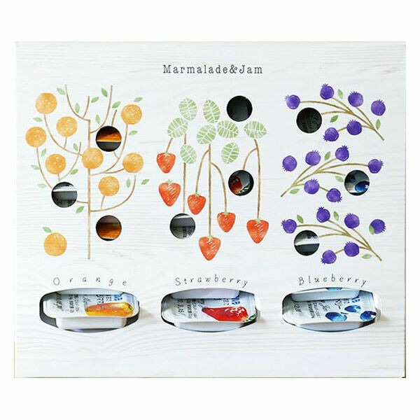 Aohata “Aohata 55” Obst Marmelade, Erdbeere, Heidelbeere & Orange, 13g x 24 Packungen