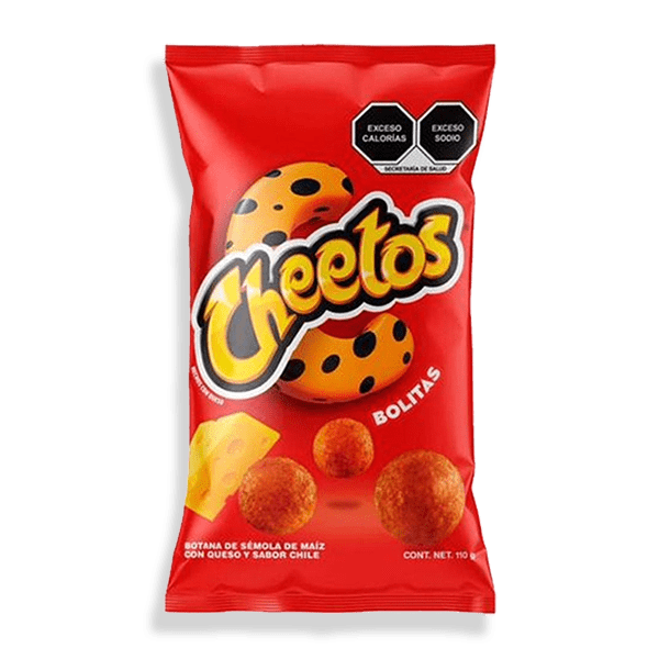 Cheetos Bolitas 110g – Mexiko (Fall von 12)