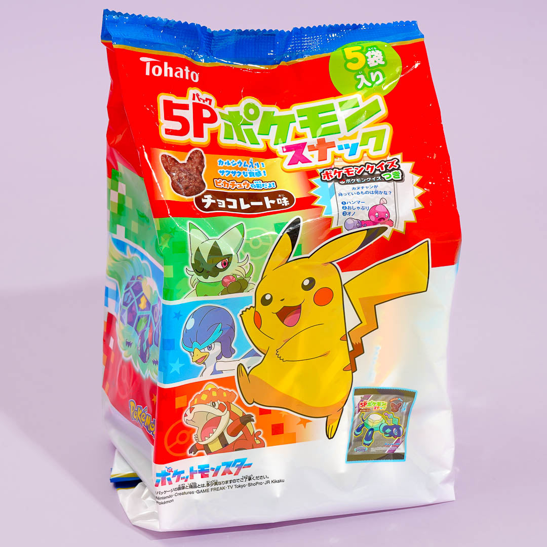 Pokémon Mais Puff Snack Packung – 5 Stück