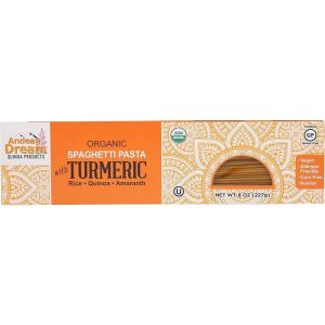 Andentraum – Spaghetti Pasta mit Kurkuma, 227g