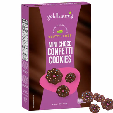 Goldbaums Passah Mini Schokoladen Konfetti Kekse, glutenfrei, 4,94 oz