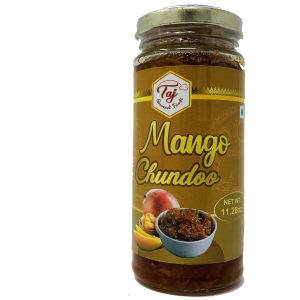 TAJ Mango Chundoo (gujarati chunda) Chutney, (11,28 Unzen) – 320g