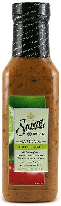 Sauza Tequila Chili Limette Marinade, 13,5 Unzen