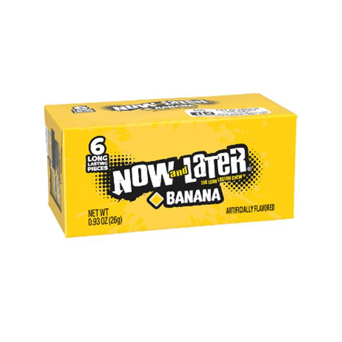 Now and Later Bananen – 24 Stück Box