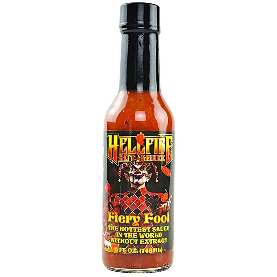Hellfire Chilisauce Fiery Fool Chilisauce