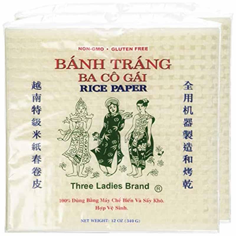 Three Ladies Brand Reispapier (Quadrattyp)