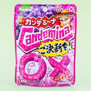 Kanro Candemina Sour Bonbons – Traubensaft