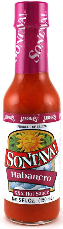 Sontava Habanero XXX Hot – Chilisauce, 5oz