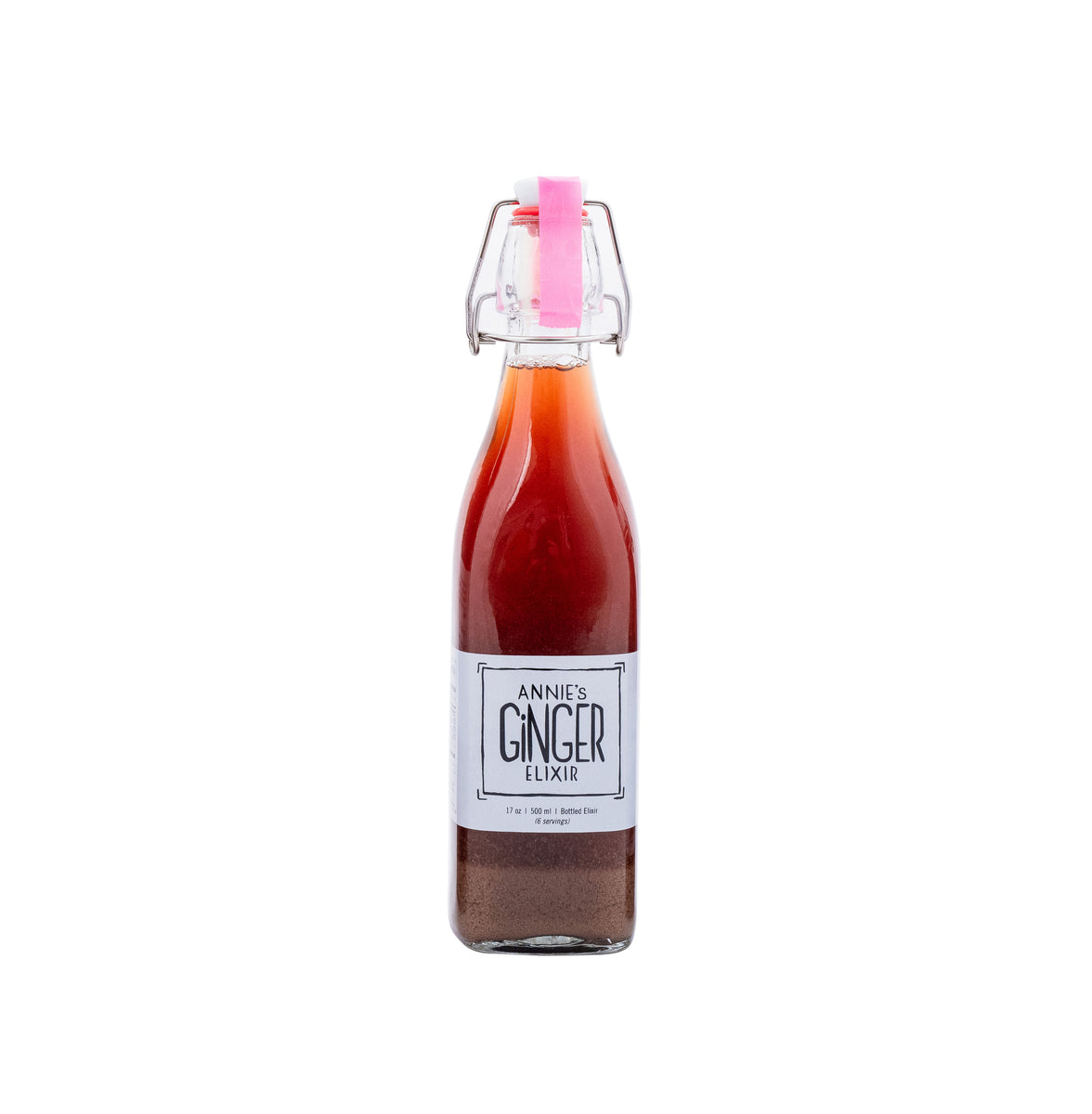 Annie's Ingwer Elixirs Bio Gut Health + Immunität Boost Flasche – 12 Flaschen x 8,5 Unzen Fall