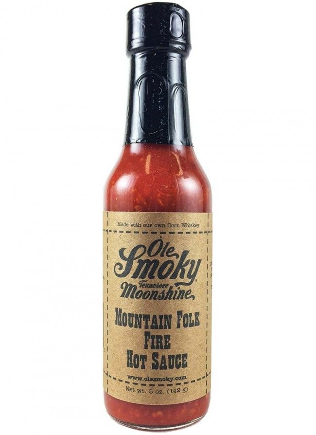 Ole rauchig Moonshine Mountain Folk Feuer Chilisauce, 5oz