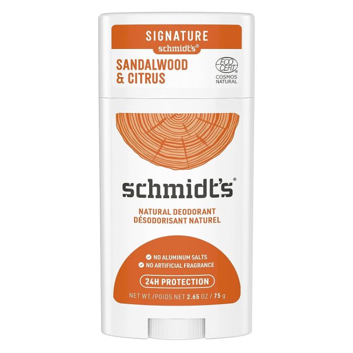 Schmidts Deodorant Citrus Sandalwd 2.65 Oz – Packung mit 3