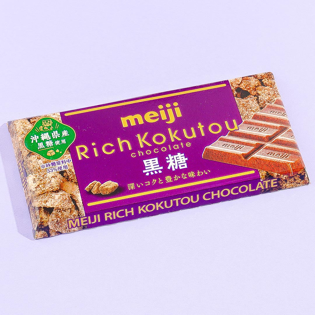 Meiji Reiche Kokutou weiße Schokolade – brauner Zucker