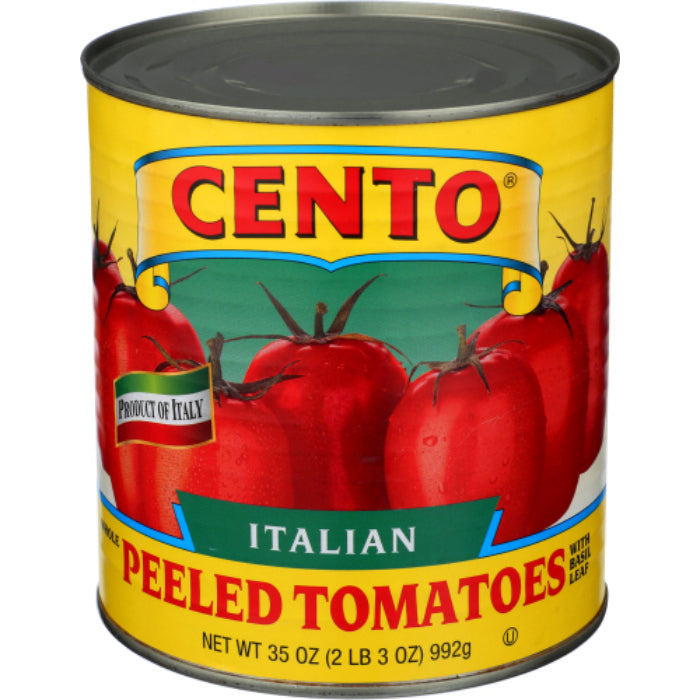 Cento – Italienische geschälte Tomaten, 35 Oz – Packung mit 12 Stück