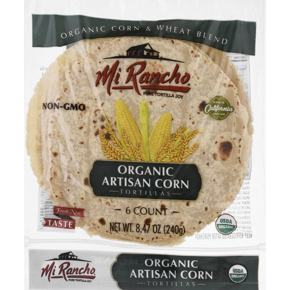Mi Rancho – Bio Artisan Mais Tortillas, 6 Stück, 8,4 Oz