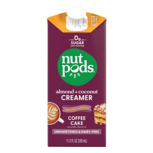 Nutpods ungesüßter Sahnekaffeekuchen, 11.2oz
