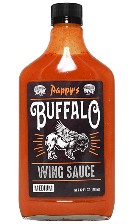 Pappy's Buffalo Wing Sauce, 12oz