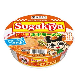 Sugakiya, Sugakiya Ramen, heiße grüne Lauch, Tonkotu, , Tassenversion – 100g