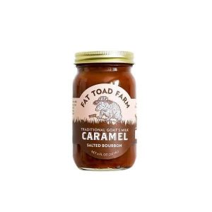 Fat Toad Farm gesalzen Bourbon Ziege Milch Karamell Gläser – 12 x – 8oz