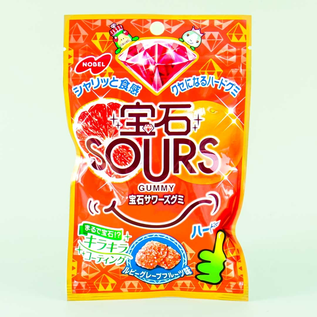Nobel Juwel saure Bonbons Gummies – Rubin Grapefruit