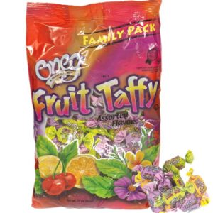 Oneg Passover Fruit Taffy Süßigkeiten, verschiedene Geschmacksrichtungen, Familienpackung, 30 Unzen