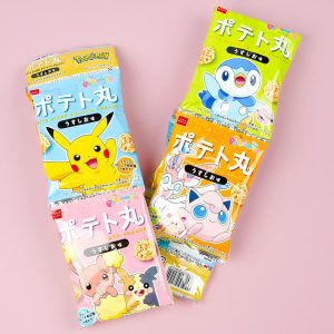 Pokemon Kartoffel Maru Snack-Set – 4 Stück