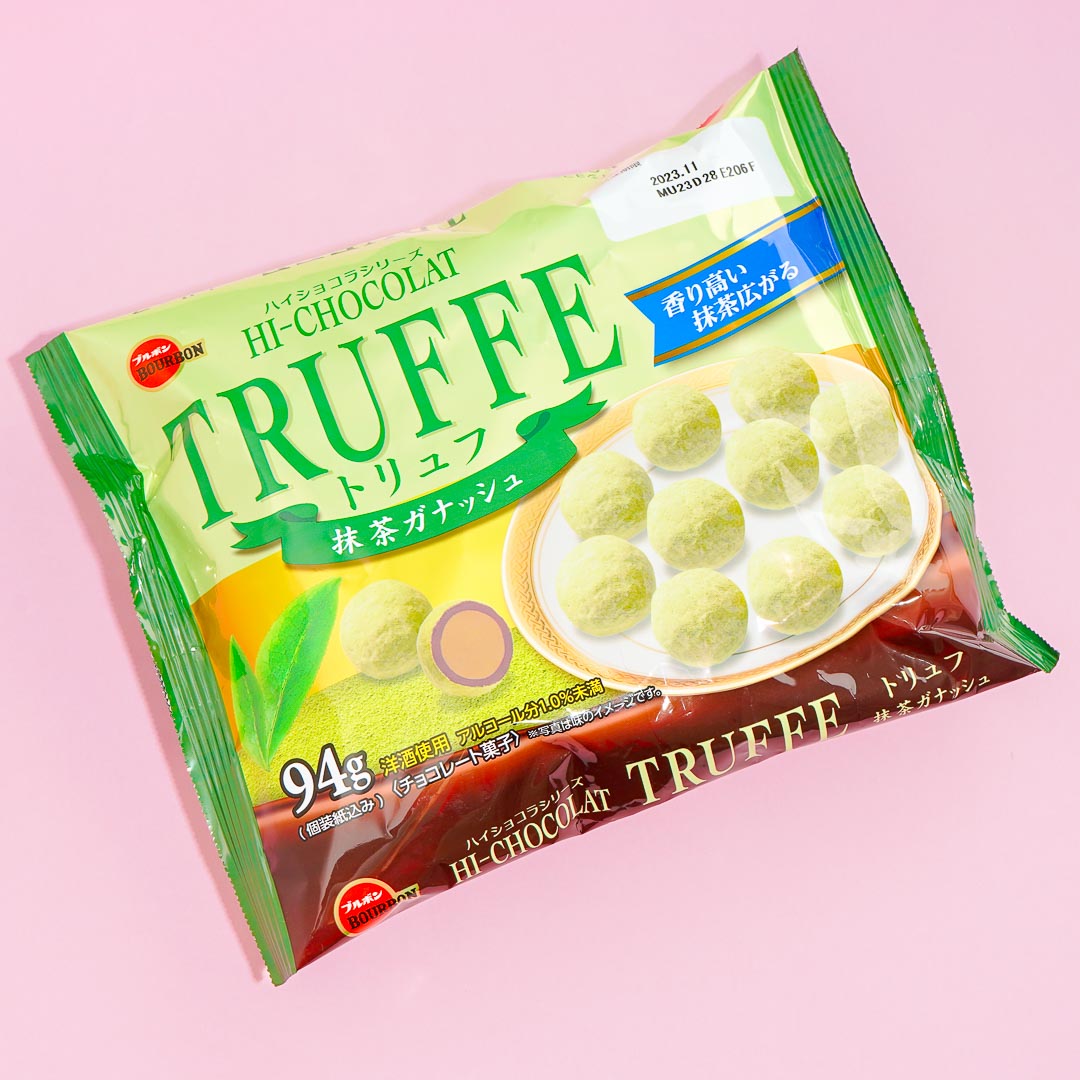 Bourbon Trüffelschokolade – Matcha Ganache