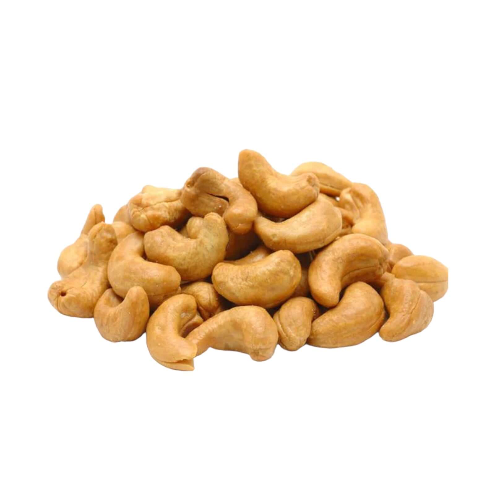 Ungesalzene geröstete Cashewnüsse