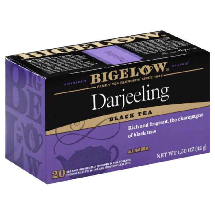 Bigelow Darjeeling Tee, 20 Beutel, 1,18 oz – Packung mit 6 Stück