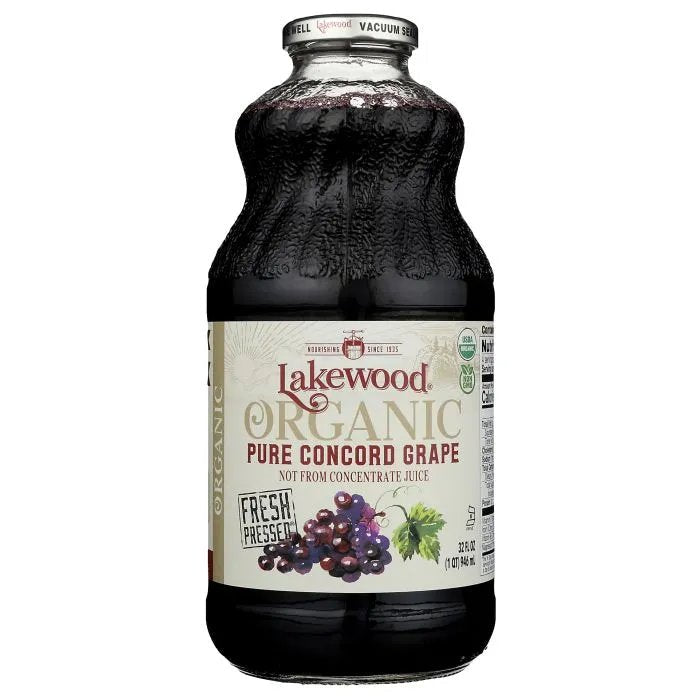 Lakewood – Bio rein Concord Traubensaft, 32 fl oz – Packung mit 6