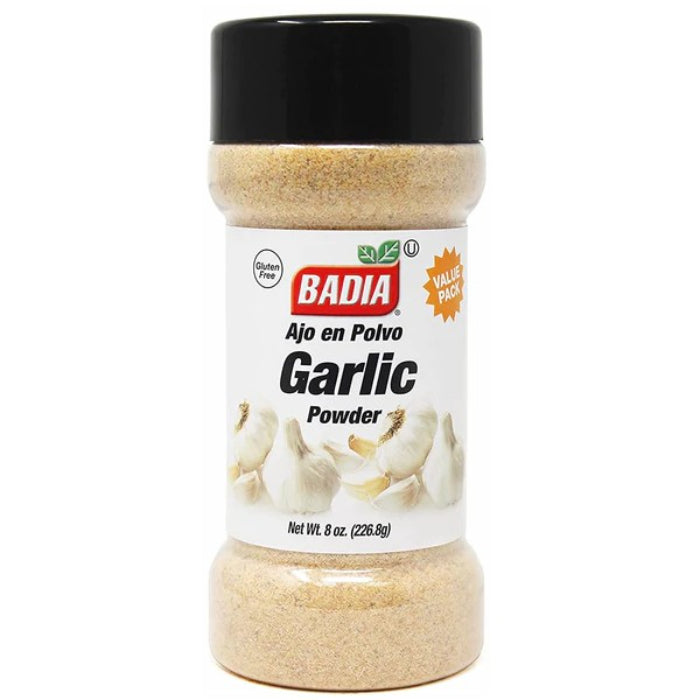 Badia Gewürz-Knoblauchpulver, 8 Oz – Packung mit 12 Stück