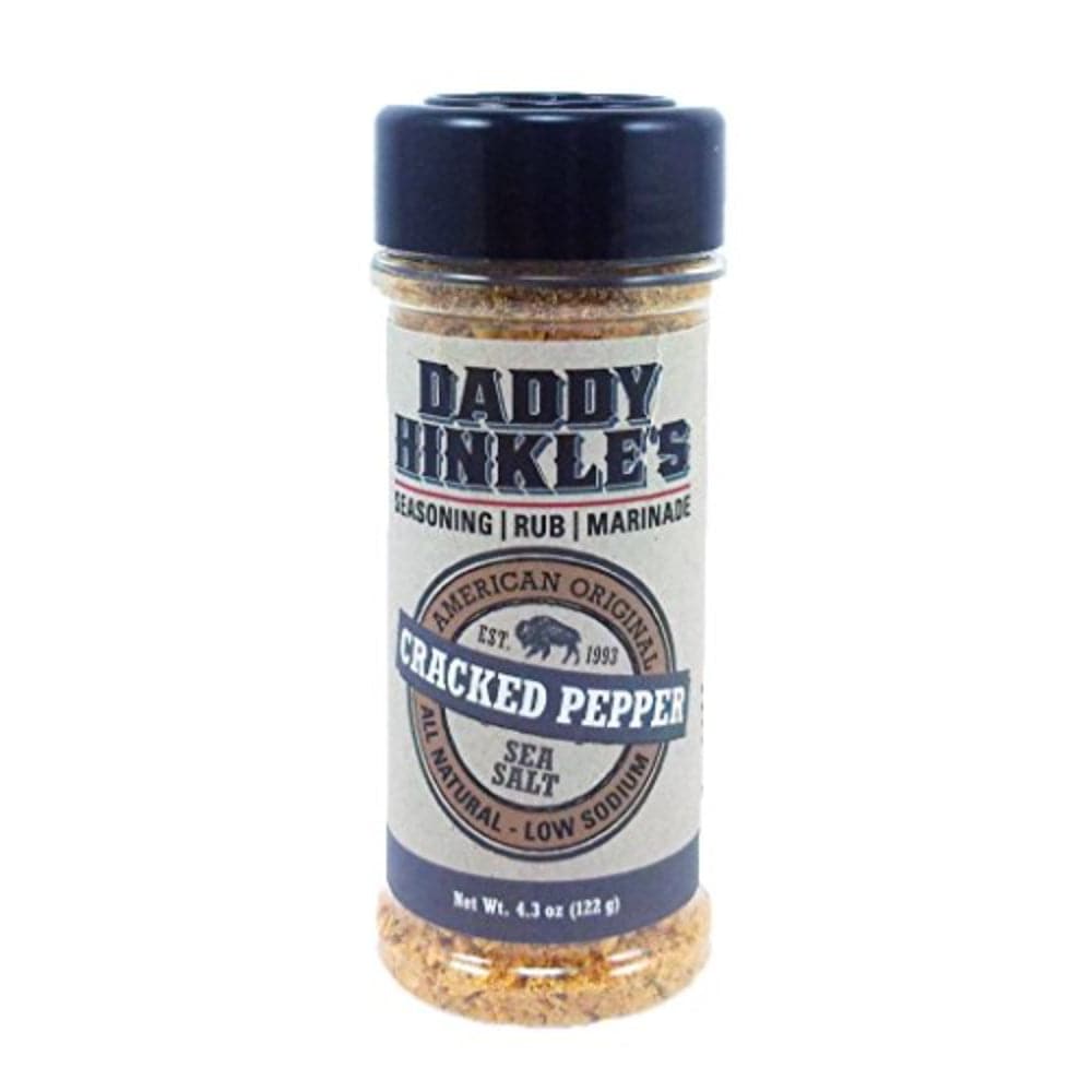 Daddy Hinkle's – Würzmischung/Rub/Marinade Sea Salz & Cracked Pfeffer, 4.3 (englisch)