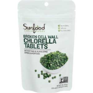 Sunfood Superfoods – Gebrochene Zellwand Chlorella Tabletten