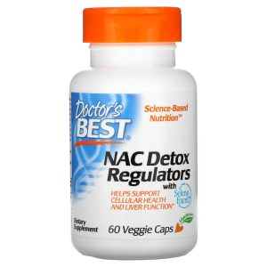 Doctor'S Best Nac Detox Regler mit Seleno Excell, 60 Kapseln