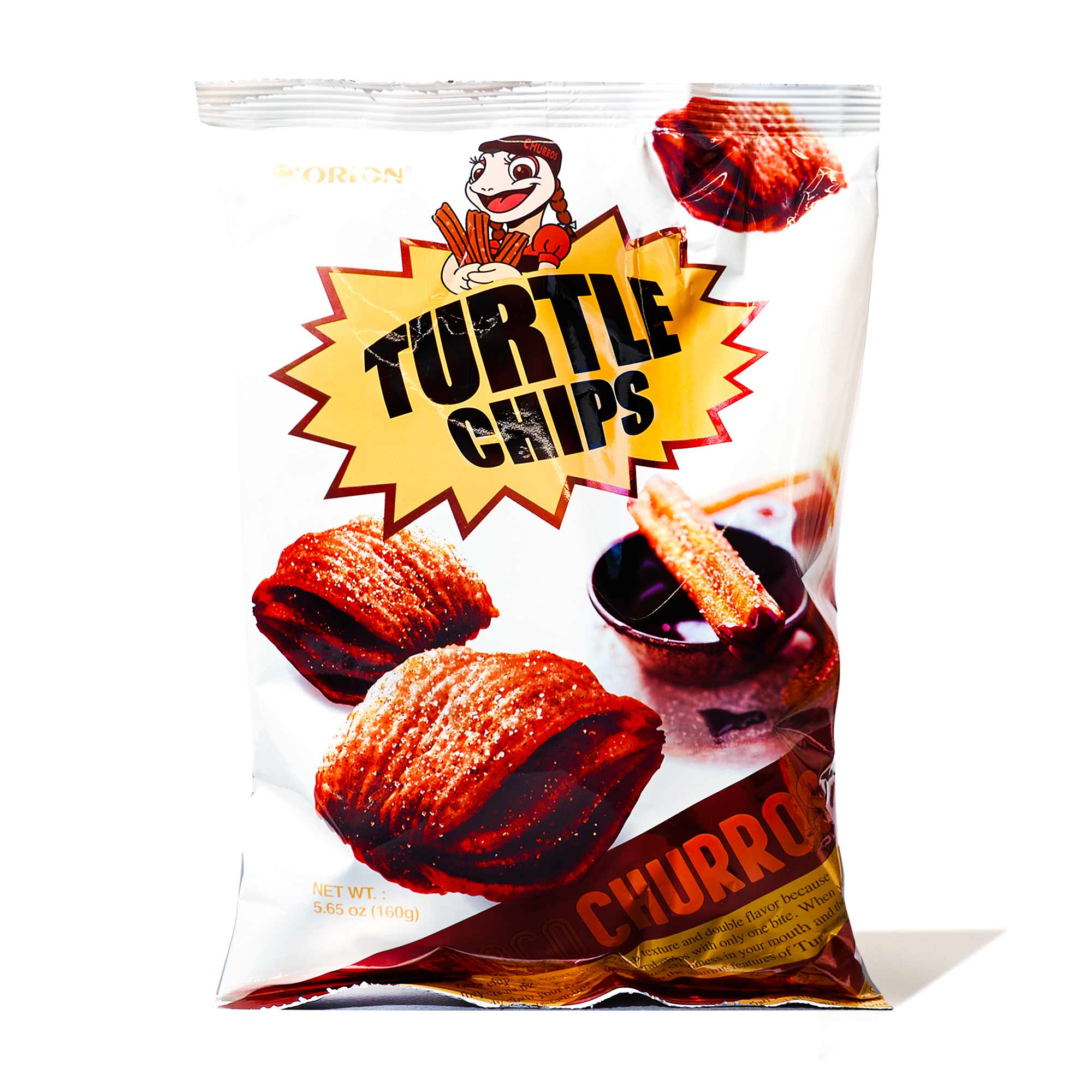 Orion Schildkröte mehrlagig 4D Chips: Choco Churros