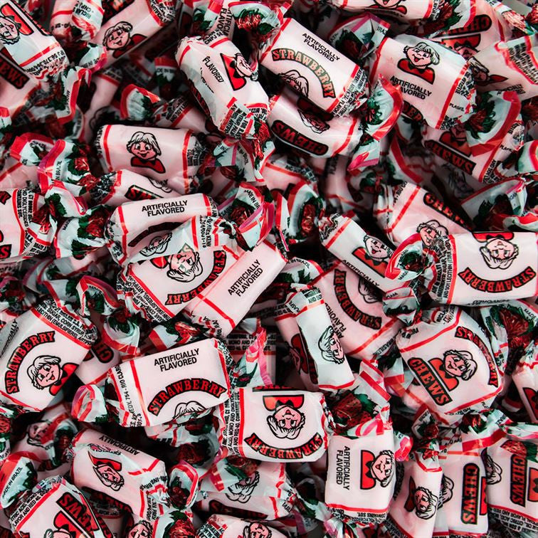 Erdbeer-Frucht-Kühe – 240 Stück