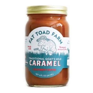 Fat Toad Farm kaltes Gebräu Kaffee Ziege Milch Karamell Gläser – 12 x – 8oz
