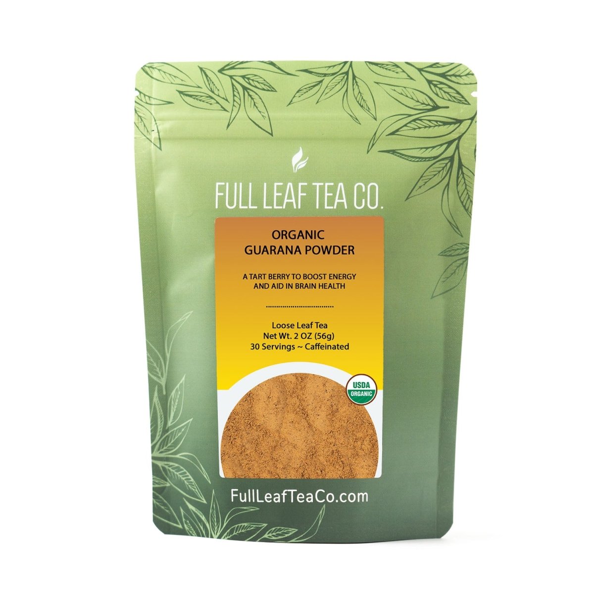 Bio Guarana Pulver Retail Taschen – Fall von 6