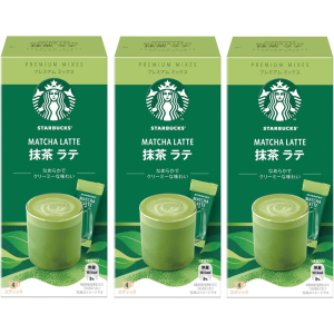 Starbucks Japan Exclusive Premium-Mix Matcha Latte 3 Boxen – tokyo sakura Mall – 300g