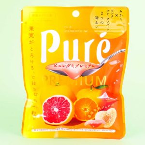 reine Premium-Gummi – Mikan & rosa Grapefruit