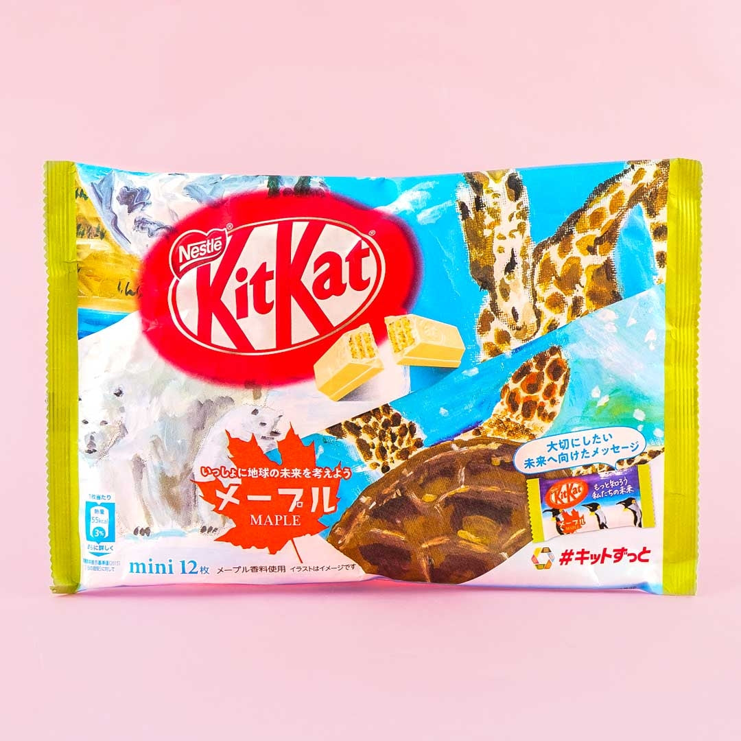 Kit Kat Schokolade zum Tag der Erde – Maple