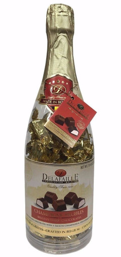 Delafaille Marc De Champagne Schokoladentrüffel in einer Flasche, 19,4 oz