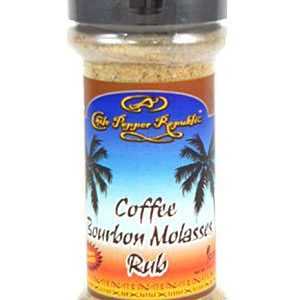 Chile Pfeffer Republik Kaffee Bourbon Melasse reiben, . – 5oz